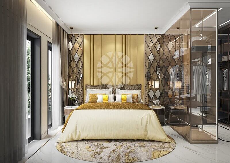 Thiết kế phòng ngủ tại Senturia Nam Sài Gòn Thiết kế phòng ngủ tại Senturia Nam Sài Gòn